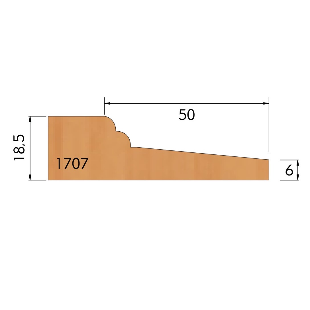 Fresa para Almofada Ø170 x 30 – 2 Dentes - Cód. 1707.01